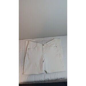 Jag Jeans Mid Rise Skinny Jeans White Sz 12 W/31